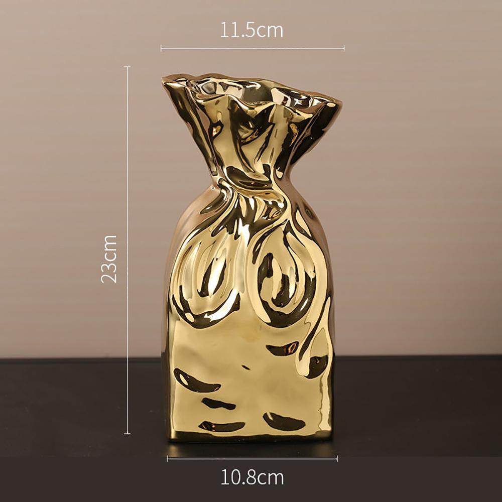 Vase European Classical Vase Home Hotel Flower Arrangement Fashion Ornament Vase Ceramic Vase