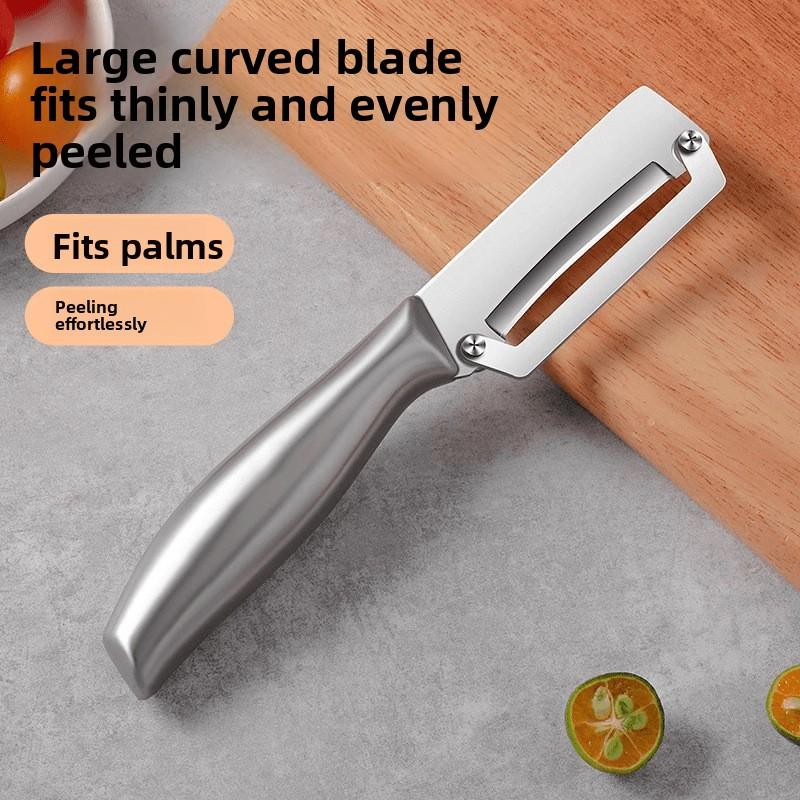 Stainless Steel Vegetable Peeler Multifunctional Kitchen Tool for Carrots, Potatoes, and Thick-Skinned Vegetables