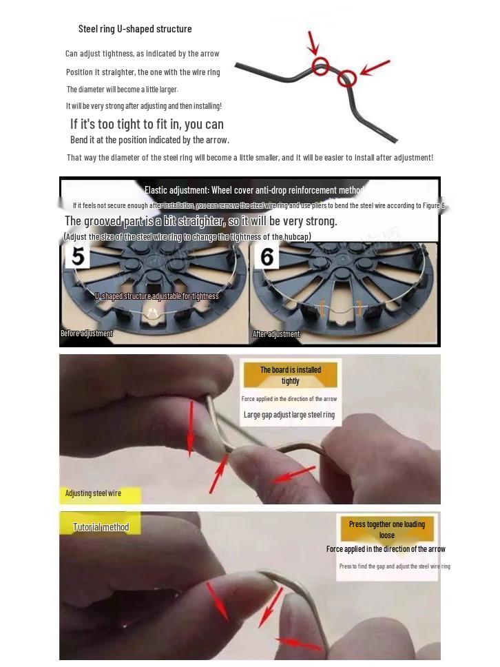 Kompatibel mit Dongfeng Peugeot 301: 15" Radkappen- und Radzierblenden-Set - Dekorativ und Schützend.