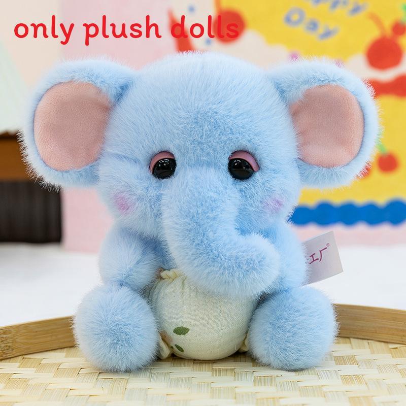Animal Elephant Fox Cat Plush Toy With Pp Cotton Filling For Baby Boys And Girls Gift