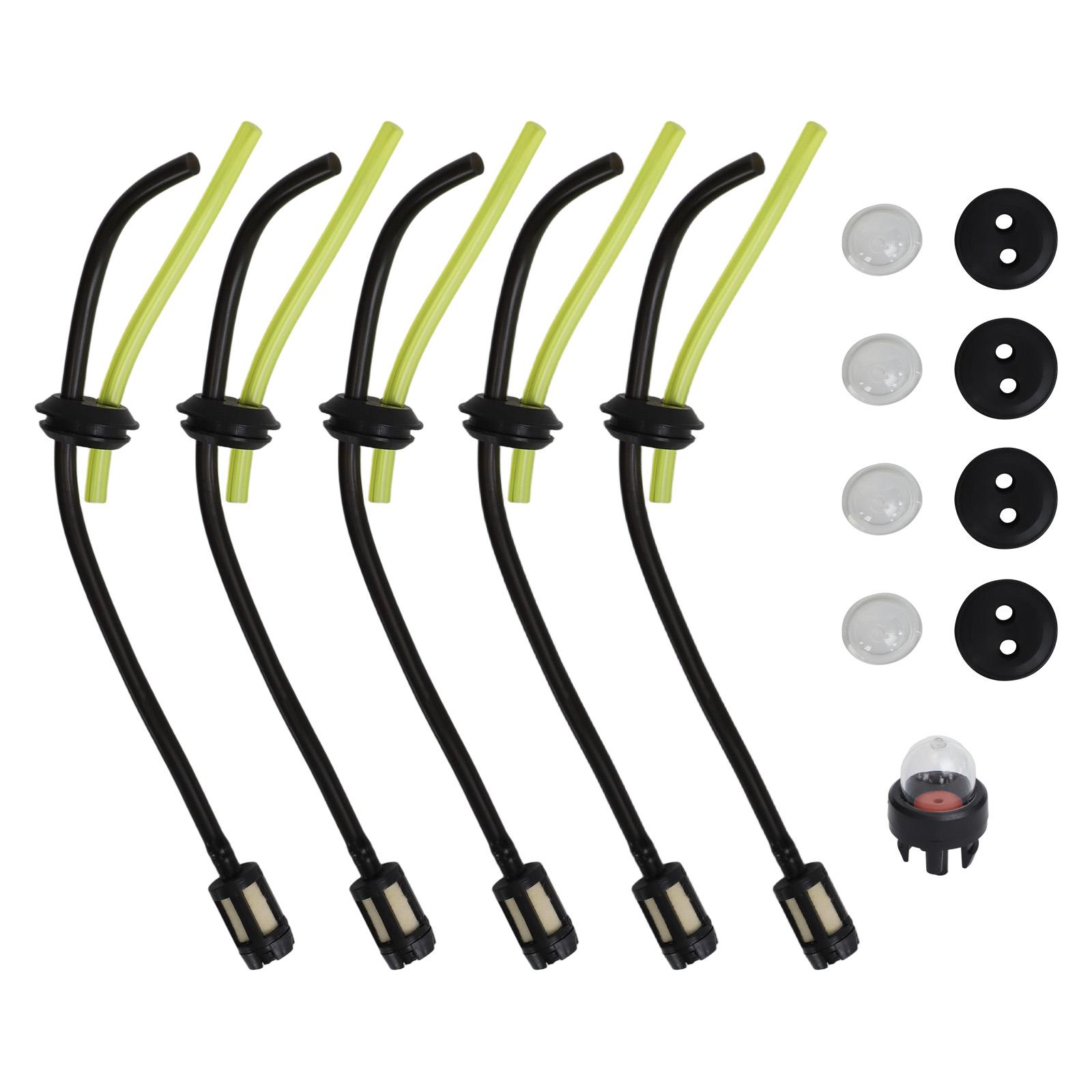 

Petrol Filter Kit Petrol Hose Seal Fuel Hose Set For Brush Cutter Lawn Mower Grass Trimmer Fuel Hose Line Filter Kit Garden Tool