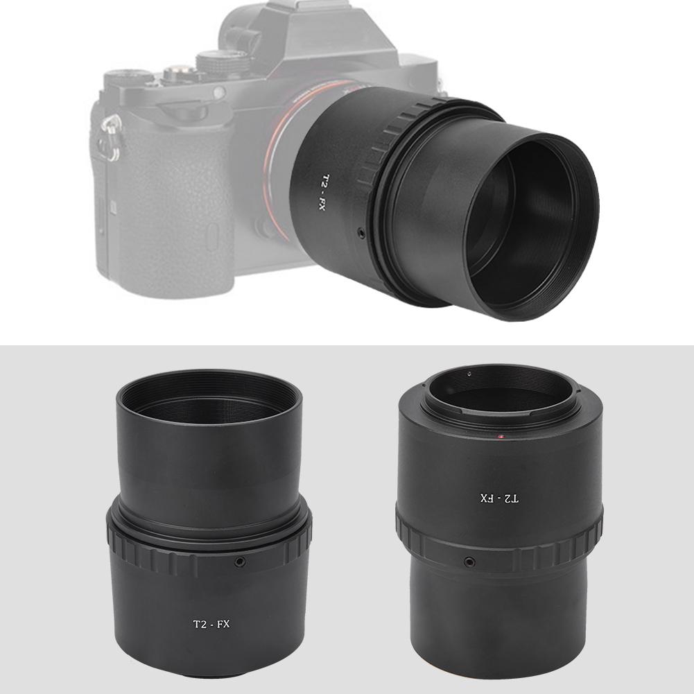 Kovový adaptérový krúžok T2-FX pre 2-palcový teleskop s T-úchytom na fotoaparáty s úchytom Fujifilm FX