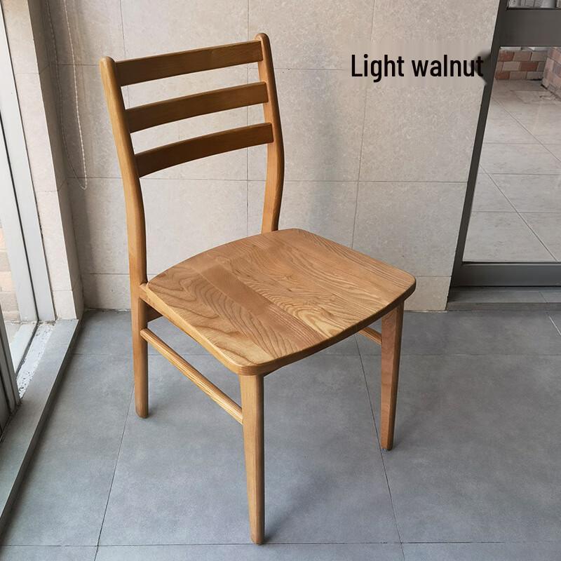 OEING Modern Nordic Ash Wood Dining Chair