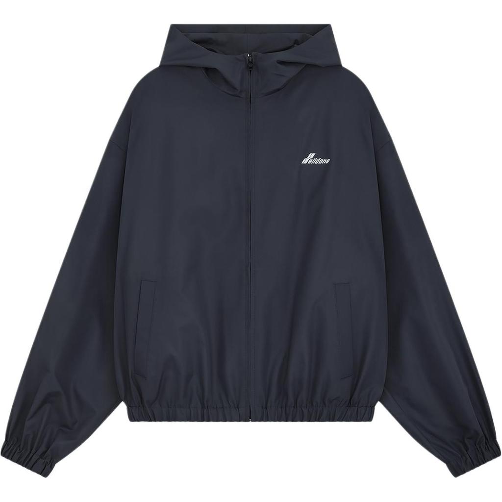 WE11DONE Embroidered Logo Long Sleeve Zip Jacket With Elastic Cuffs And Hem Unisex Jackets WD-JP2-25-066-U-CH