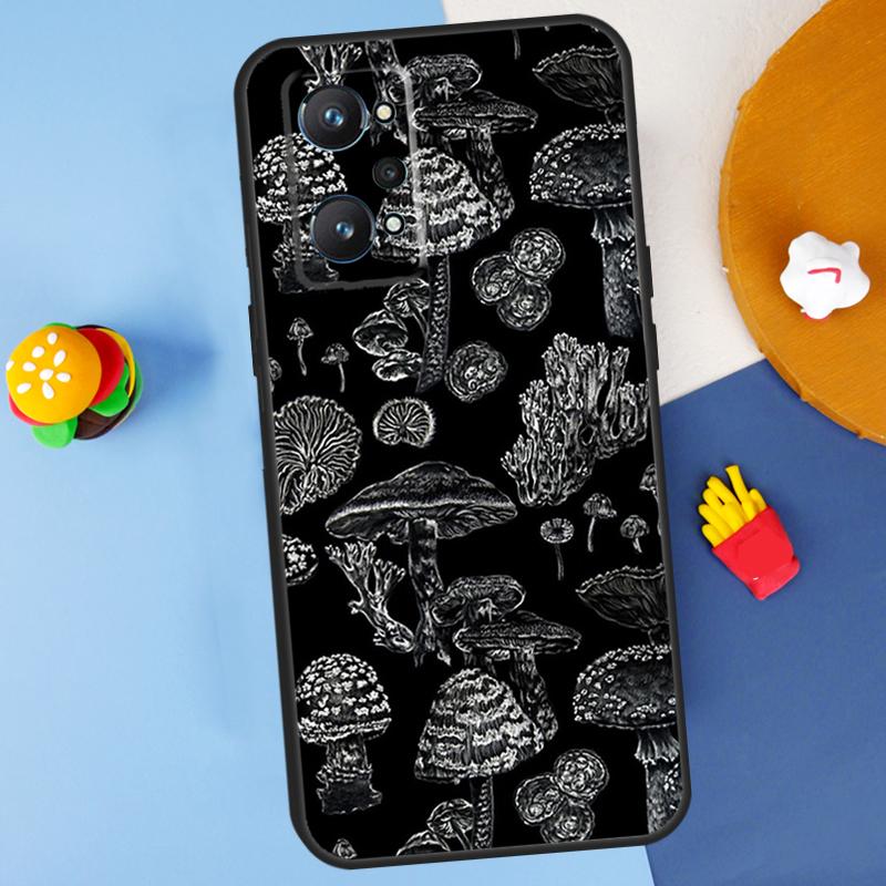 Mushroom Forest For Realme 11 10 12 13 14 Pro Plus GT 5 6 6T GT7 Pro C61 C53 C51 C21Y C25S C55 C67 C75 Case