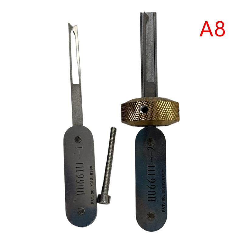 Pentru Hu66 Hu101 Peniță de deschis încuietori cu canelură interioară Hu64 Hu92 Hon66 Hu100 Instrumente pentru încuietori Aplicabile majorității mărcilor de mașini