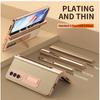 Fold 4 Case With Pen Slot S Holder Full Coverage Shockproof Leather PC Cover Galaxy Z 5 3 2