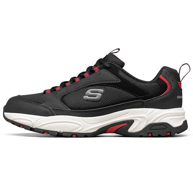 Skechers Alertness  Black White Red  Men s 999873-BLK EU 41.5