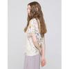 SON JUNG WAN Women Flower Lace Contrast Blouse Zbl6262221