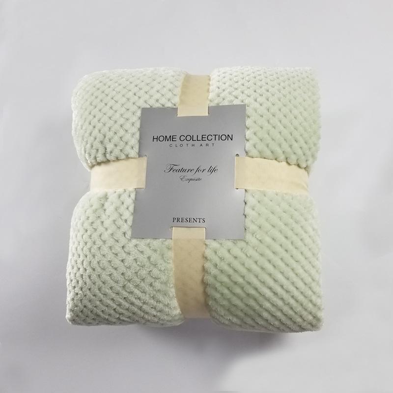 Flannel Blanket Thickened Coral Fleece Soft Blanket Plush, Fluffy, Warm, Cozy – Perfect for Bed, Sofa