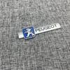 Peugeot car logo modification personalized 3D creative A Peugeot logo car sticker rear tail logo car decoration sticker metal