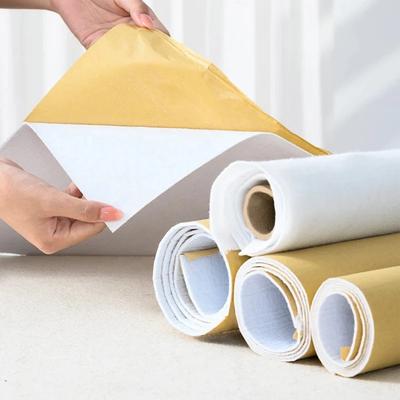 100 x 45 cm selbstklebender Einlagestoff zum Nähen von Kleidung, Hutform, Futter für handgefertigte Taschen, 180 g/280 g/380 g