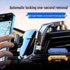 Rotating Waterfall Style Suction Cup Car Phone Holder for Air Vent & Center Console Navigation