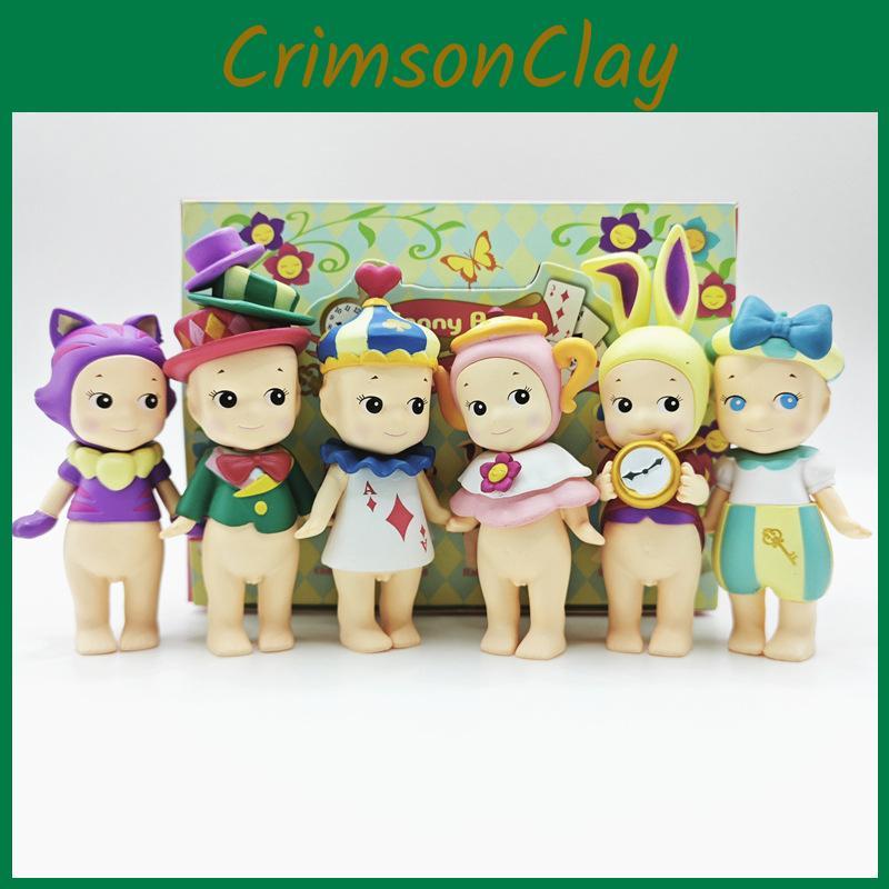 Alice In Wonderland Collectible Toy Action Figure Model Abs Cake Decoration Gift