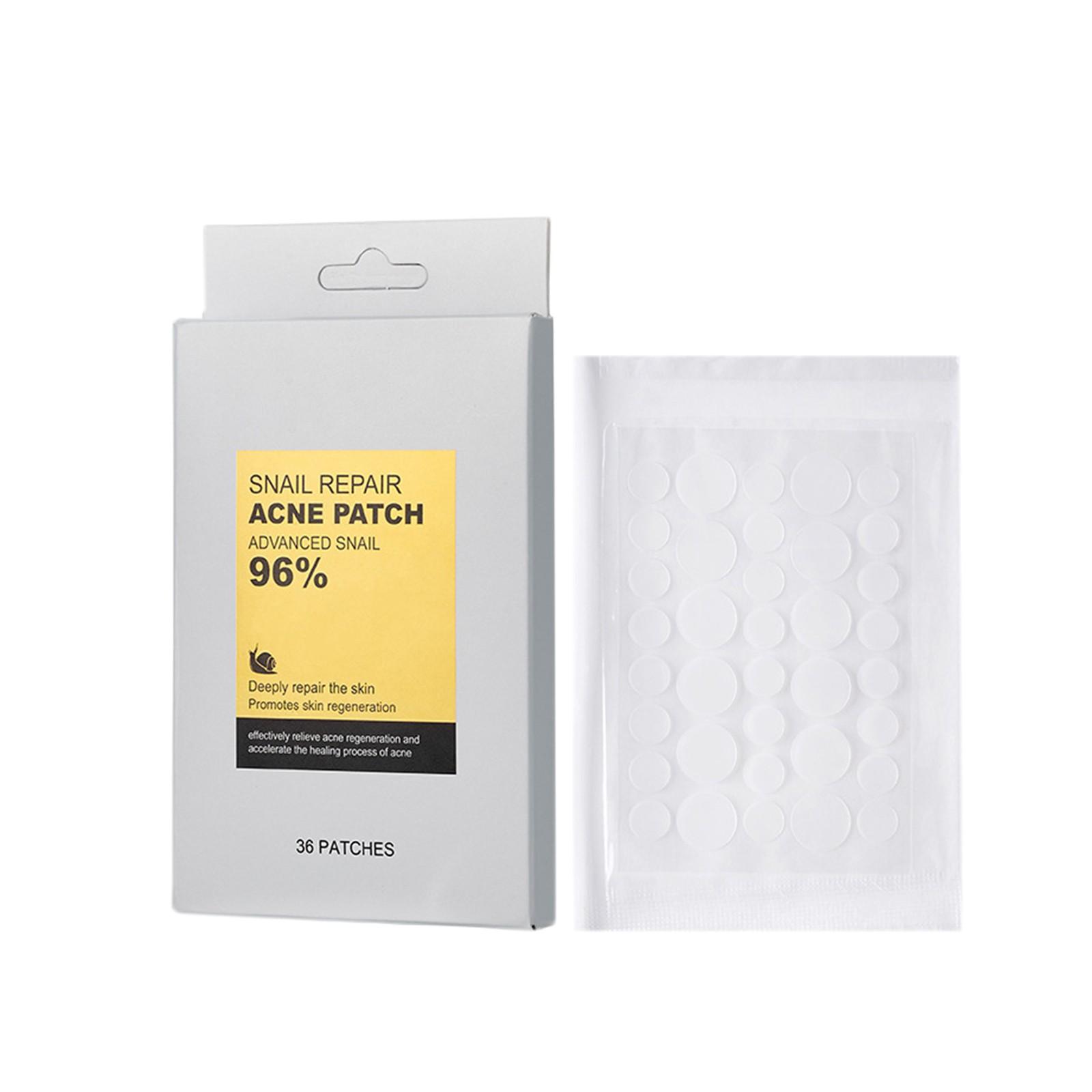 

Пластыри от прыщей для лица, покрытия от прыщей, гидроколлоидные пластыри от прыщей, наклейки от прыщей 2 размера 36 шт. белый