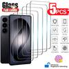5 Bucăți Sticlă Securizată Ultra HD pentru Samsung Galaxy S26 S25 S24 Ultra S23 S22 S21 Plus S25 S24 S23 FE Protector de Ecran Anti-Zgârieturi