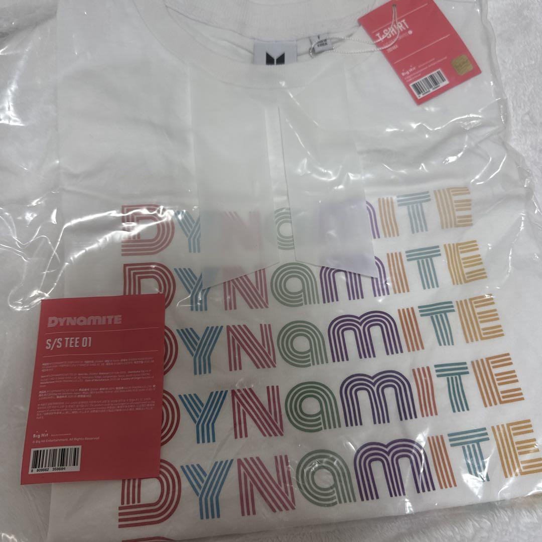 

[USED] BTS Dynamite T-shirt White