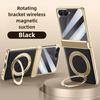 360° Rotating For Magsafe Magnetic Holder Phone Case with HD Screen Protector for Samsung Galaxy Z Flip 7 Flip7 5G Hinge Cover