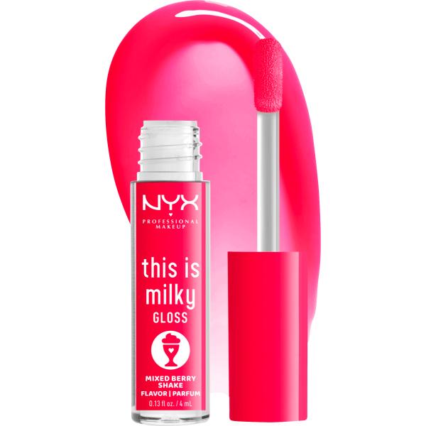 NYX Nyx This Is Milky Gloss 09 Mix Berry Shake 4ml
