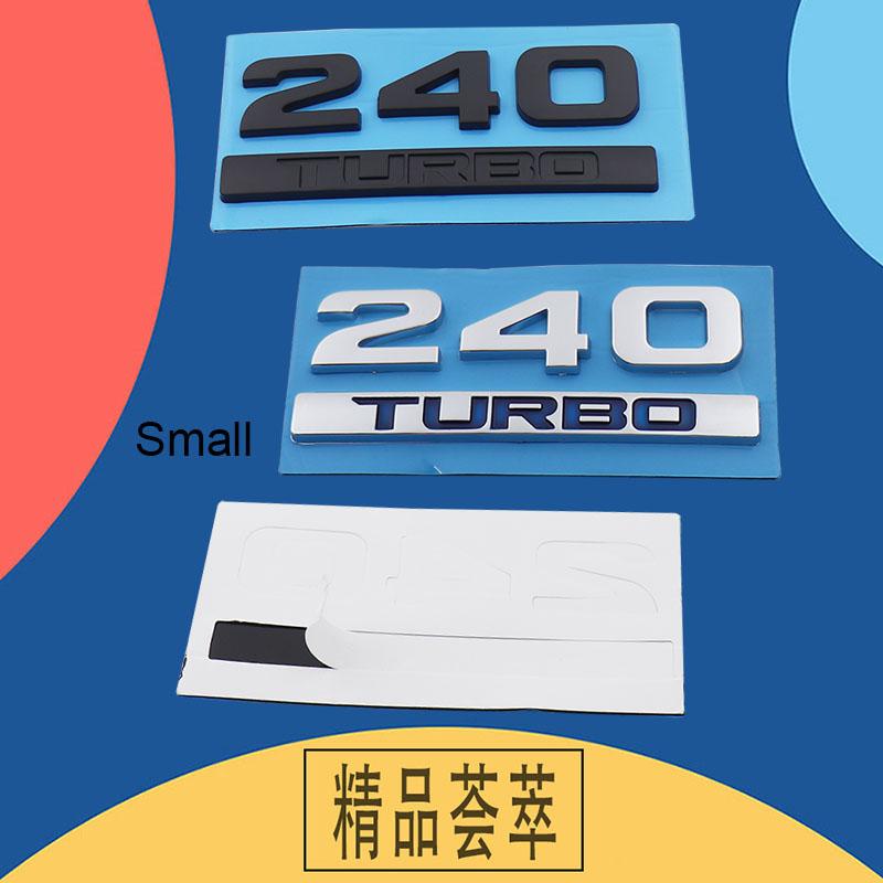 3D Premium TURBO 240 TURBO für Auto Kotflügel Kofferraum Heckhaube Aufkleber Emblem Abzeichen Aufkleber Zubehör