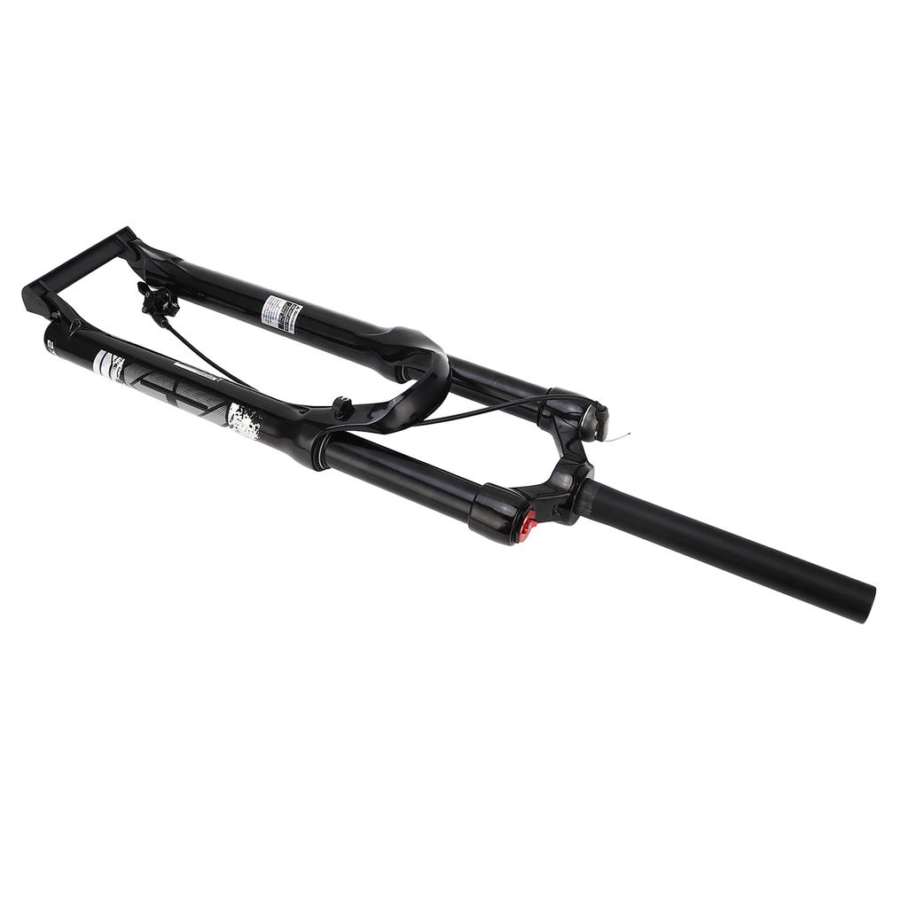 27.5inch Mountain Bike Front Fork Straight Tube Line Control Suspension Fork Magnesium Alloy Cycling Accessory