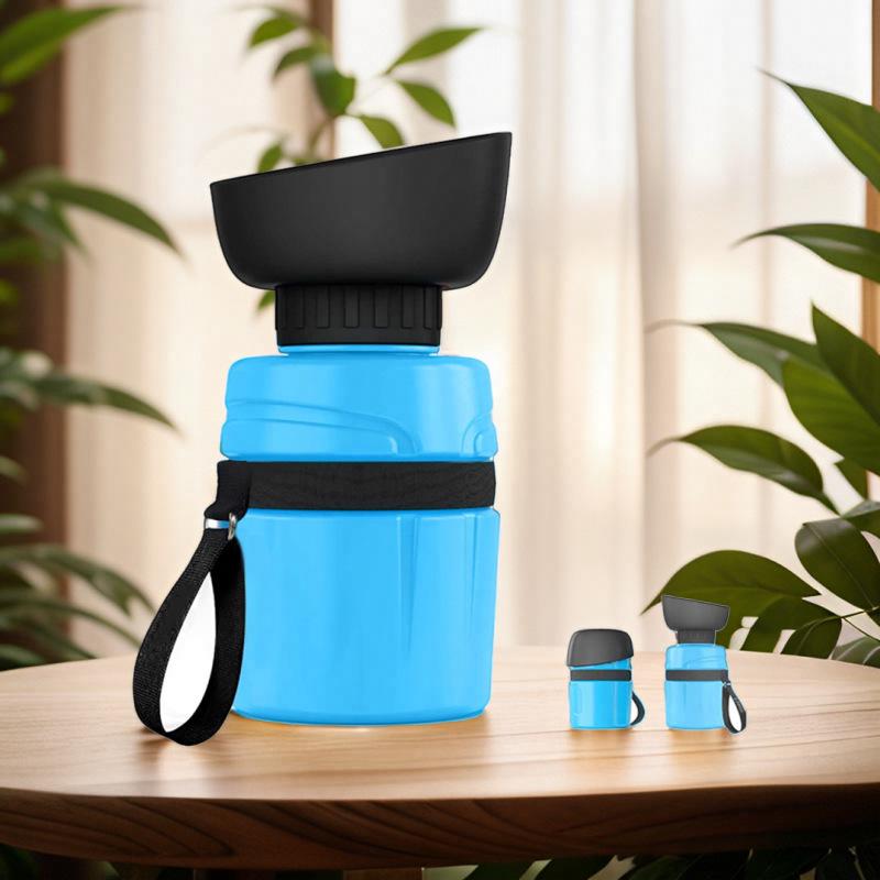Enhanced Portable Pet Travel Cup: Squeeze-Style Water Bottle for Cats & Dogs