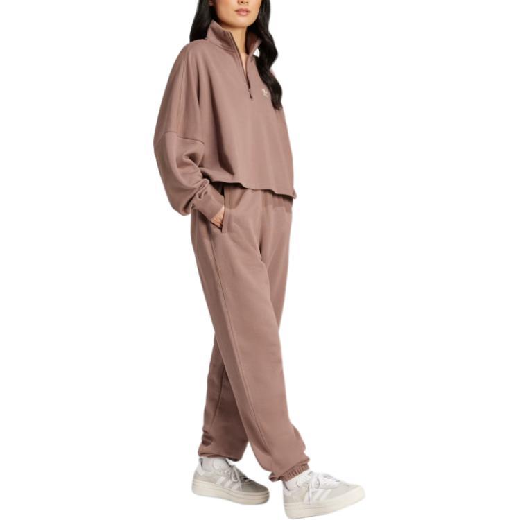 adidas Pantaloni Jogger da Donna Essentials a Colore Unito con Vita Elastica Fondo Donna JD1523