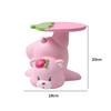 Resin Decor Sculpture Cute Bear Serving Tray Statue Key Jewelry Snack Holder Entrance Crafts Friends Housewarming Gift