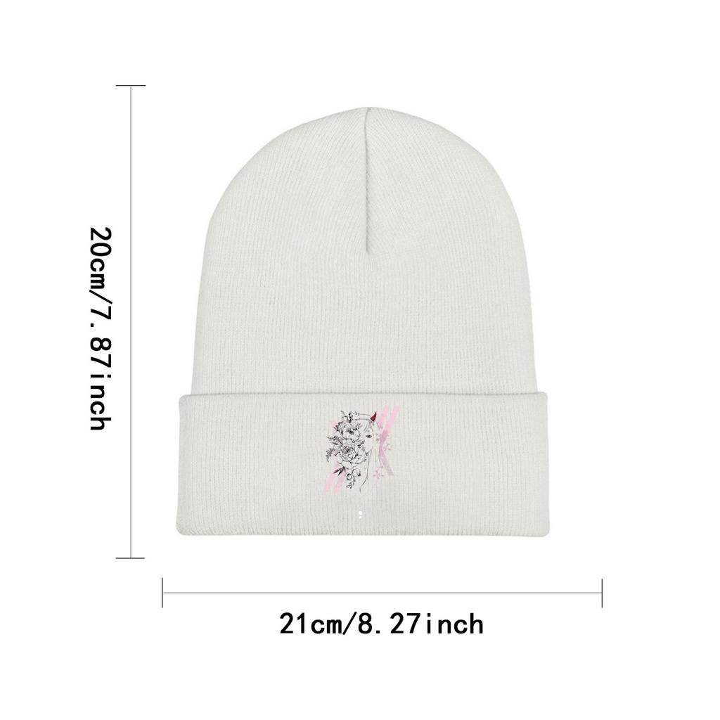 I Promise Darling Darling in the Franxx Zero Two Strickmütze Damen Unisex Skullies Beanies Wintermütze Lässige Melonenmütze