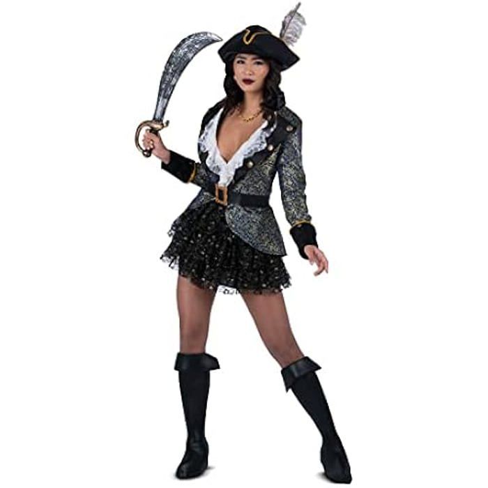 Déguisement Boucanier - MY OTHER ME - Taille L - Tissus De Haute Qualité - Pour Adulte - Femme