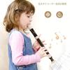 Soprano Recorder Made of ABS German C Removable Flute Set of with Cleaning Fingering Leather Storage Easy for Beginners Resin, Style, Tone, 8-hole 3,