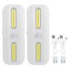 2PCS USB Charging COB LED Motion Sensor Light Closet Lamp Cabinet Light for Home Corridor
