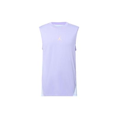 Dri-Fit Dongdan Contrast Number Logo Print Vintage Quick-Dry Sleeveless T-Shirt Men Tops Icy-Lilac FD6553-538