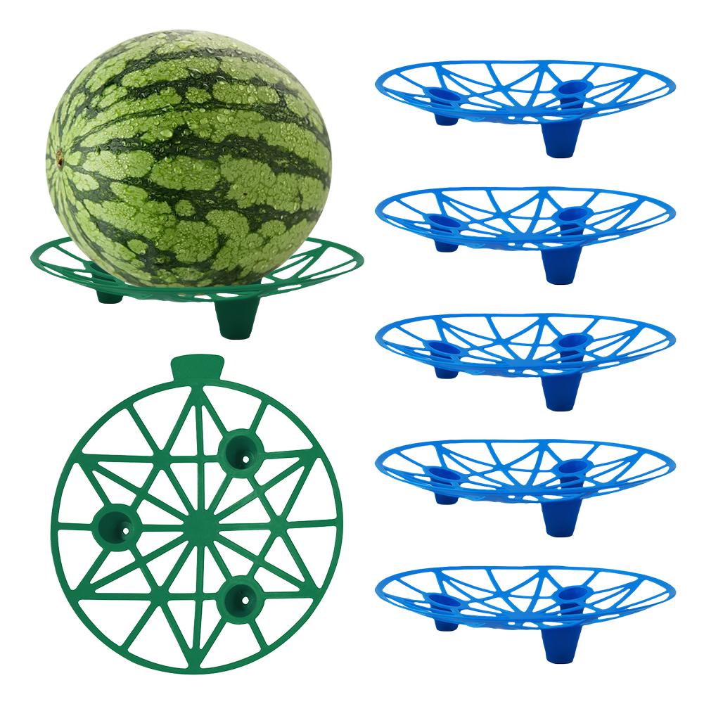 10Pcs Watermelon Cradle Anti-Corrosion Fruit Vegetables Plant Tray Watermelon Protective Holder for Melon Pumpkins Melons Squash