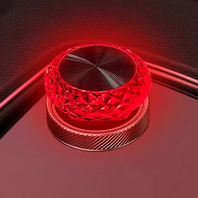 

Портативный автомобильный USB окружающий свет Мини светодиодные декоративные атмосферные лампы для салона автомобиля окружающий свет компьютерный свет Plug Play красный