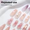 100Pcs/box XS/S/M Fake Nails No Polishing No Trace Press On Nails Clear Artificial Thin Nail Tips For Nail Extension Home DIY