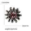 Fashion Alice Eco Gun Black Brooch Vintage Niche Pin Ladies Clothing Accessories Corsage