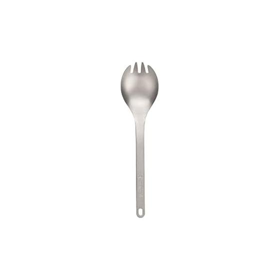 Snow Peak Titanium Spoon with Split Tip SCT-004 Ultra Light Kids Backpacker