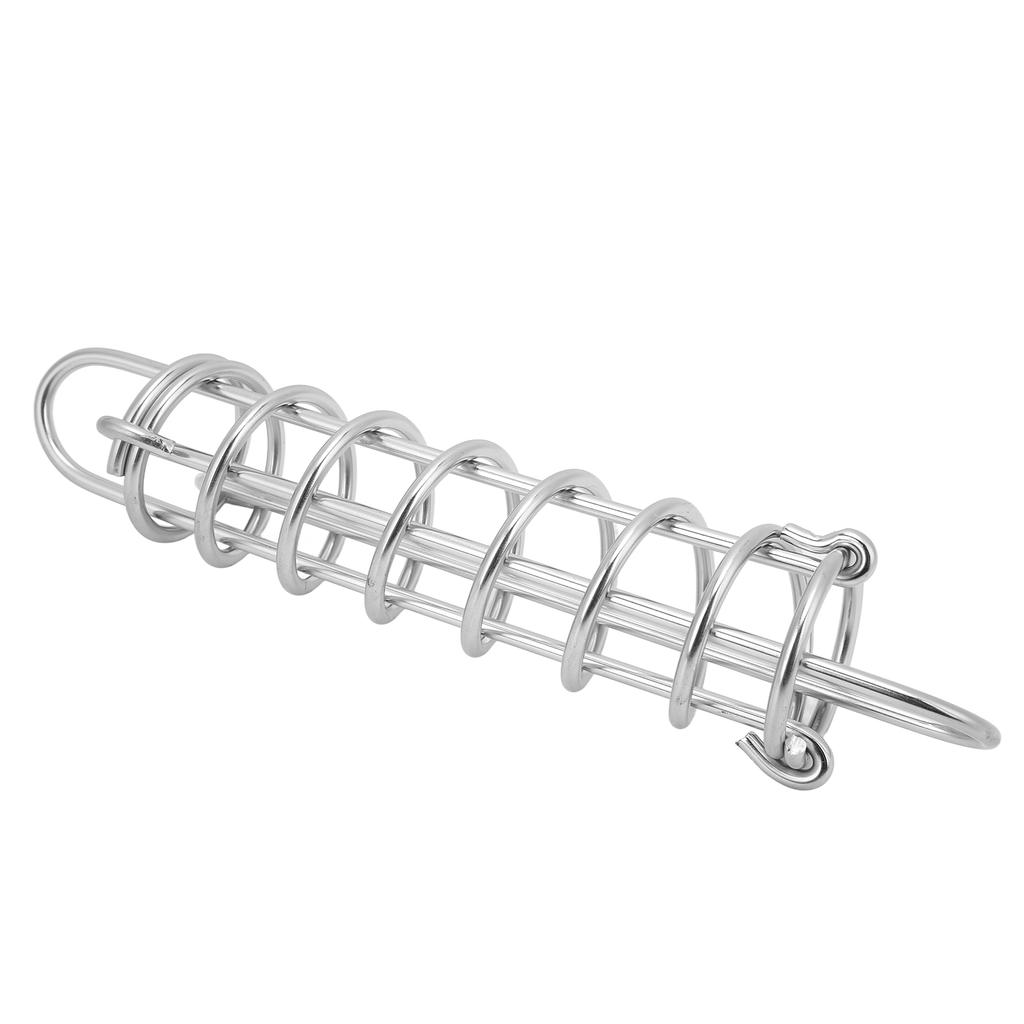 270mm 10.63in Boat Docking Mooring Spring 304 Stainless Steel Damper Snubber Springs for Boat Yacht