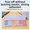 Self-Adhesive Pocket Memo Pad Portable Tear-Off Planner Notepad Sticky Notes  Study