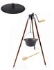 Cast Iron Pot Lid 8L Adjustable Stand