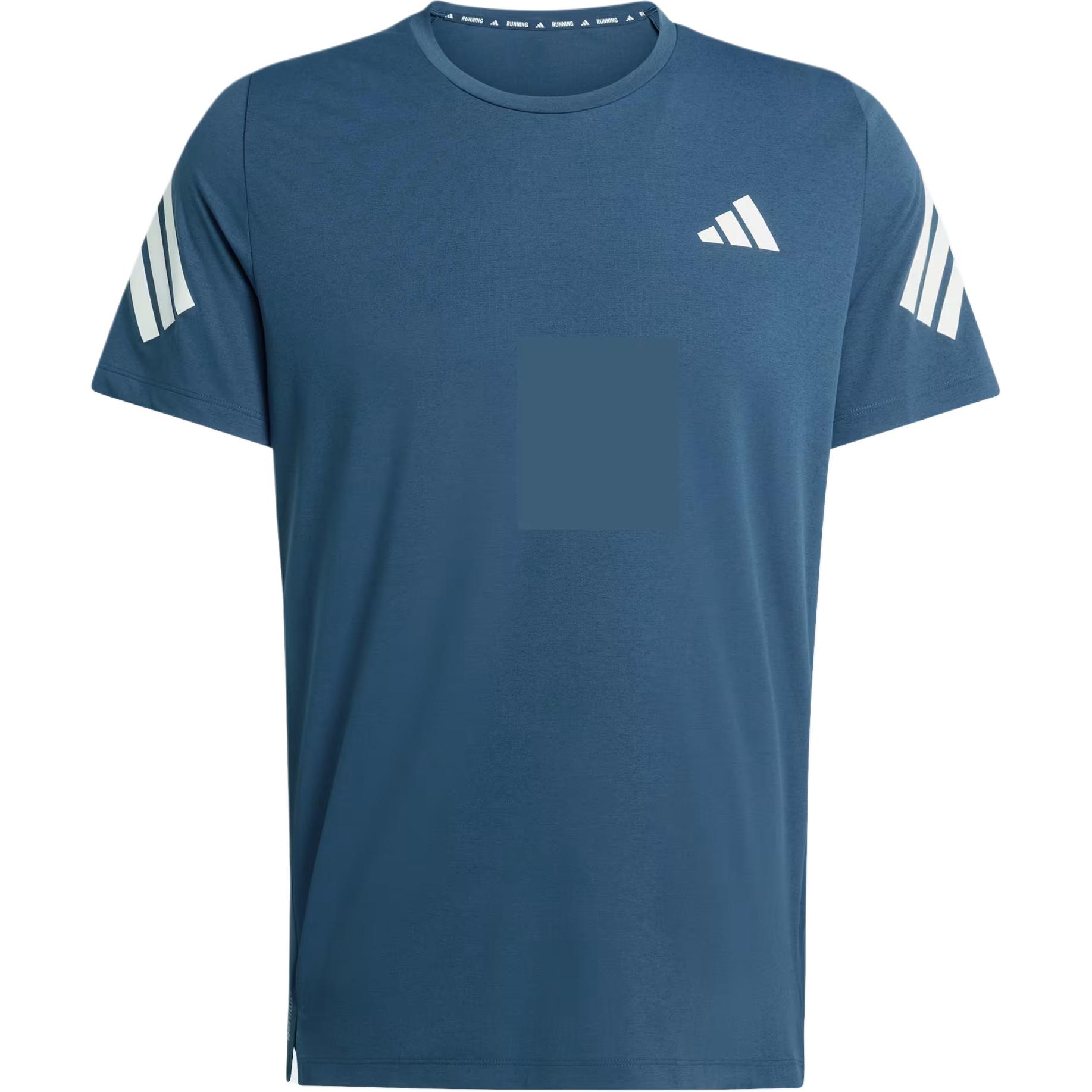 Adidas Climacool ADI365 Striped Crew Neck Short Sleeve Straight Fit Running T-Shirt Men Tops JZ7692 M