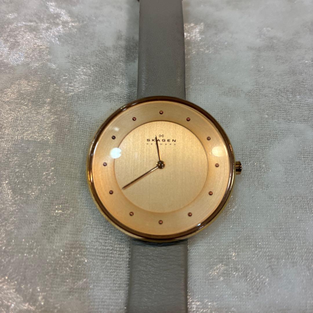 Used SKAGEN SKW2139 quartz wristwatch ladies working item