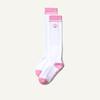 HOTEL SAINT TROPEZ WHITE-PINK Sport MICCA KNEE SOCKS