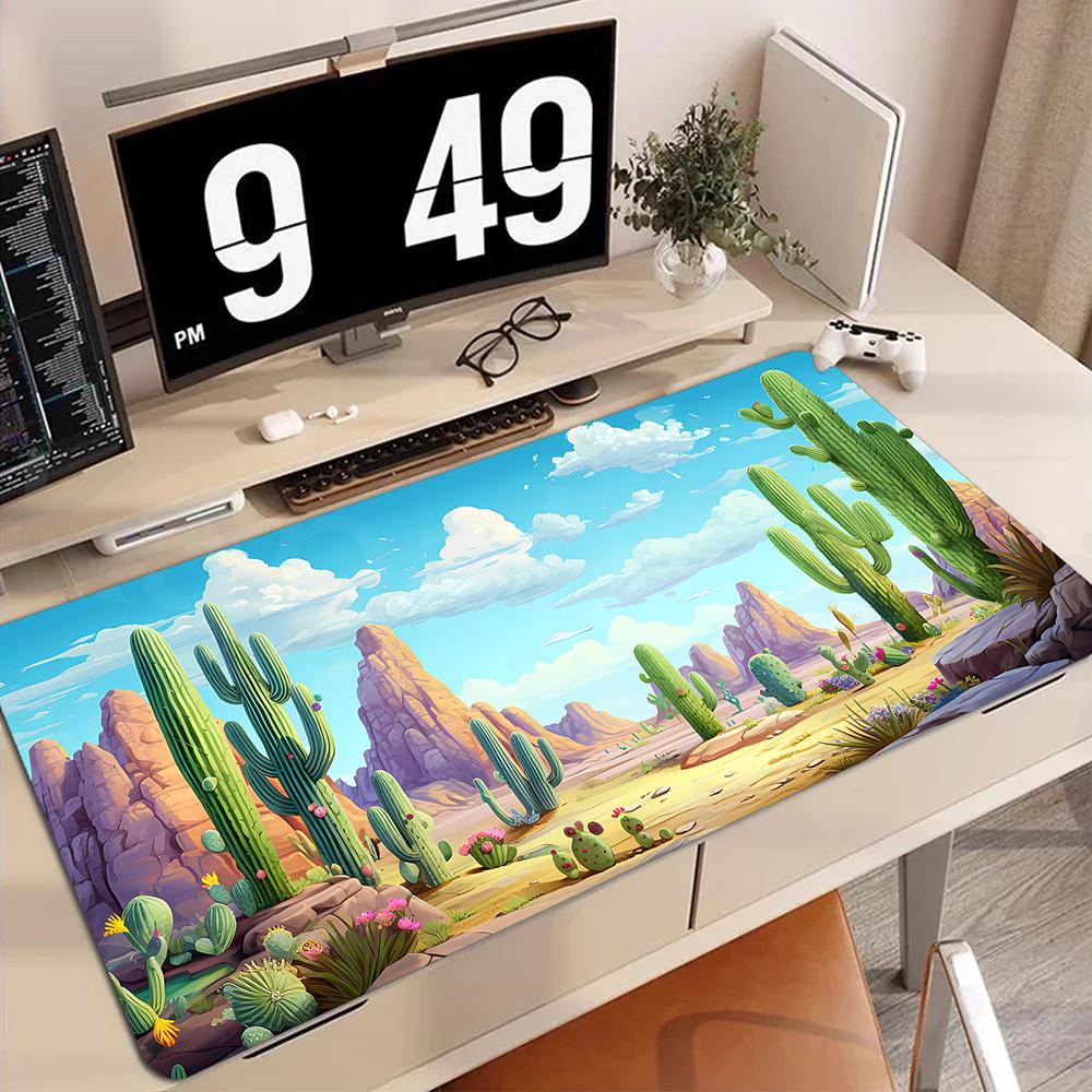 Anime gaming Mouse Pad Colorful Clouds computer Desk Mat 90x40cm Gaming Keybaord pad office rug carpet table Sky Mousepadss