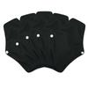 5pcs Reusable Menstrual Pads for Monthly Gaskets Women's Panties Washable Sanitary Napkin Hygiene Daily Towels Personal Health