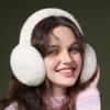 Foldable Faux Fur Winter Earmuffs for Women & Girls - Cute, Warm, Outdoor Ear Warmers