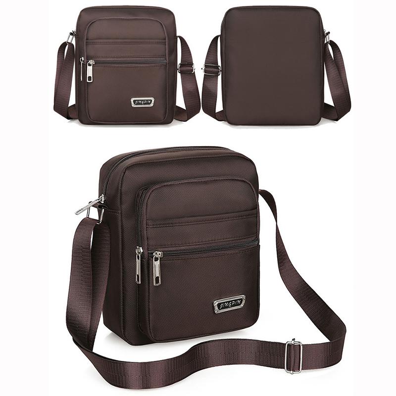 Waist Men s Crossbody Messenger Bags Male Canvas Shoulder Bags Men Handbag Chest Shoulder Belt Bag Casual Large Boy Satchel Grey