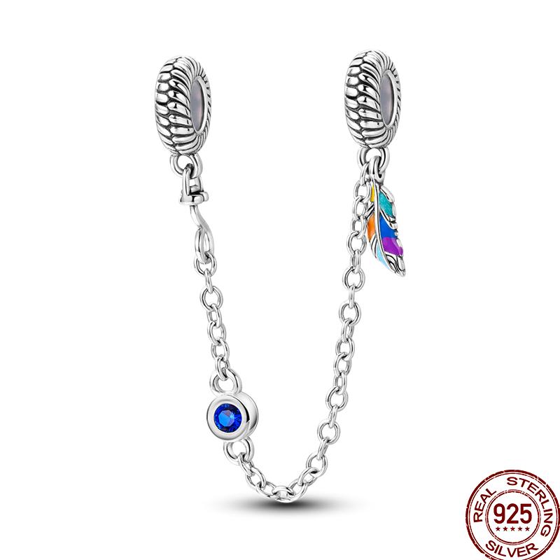 Copper Shiny Zircon Chain Series Beaded Beads Suitable For Pan Original Bracelet Diy Jewelry Gift