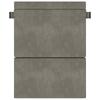 Folding Sofa Bed Light Grey 152 x 86.5 x 60 cm Fabric